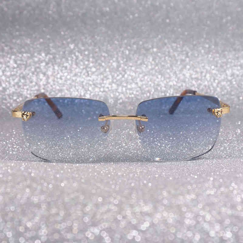 Gold Frame Blue