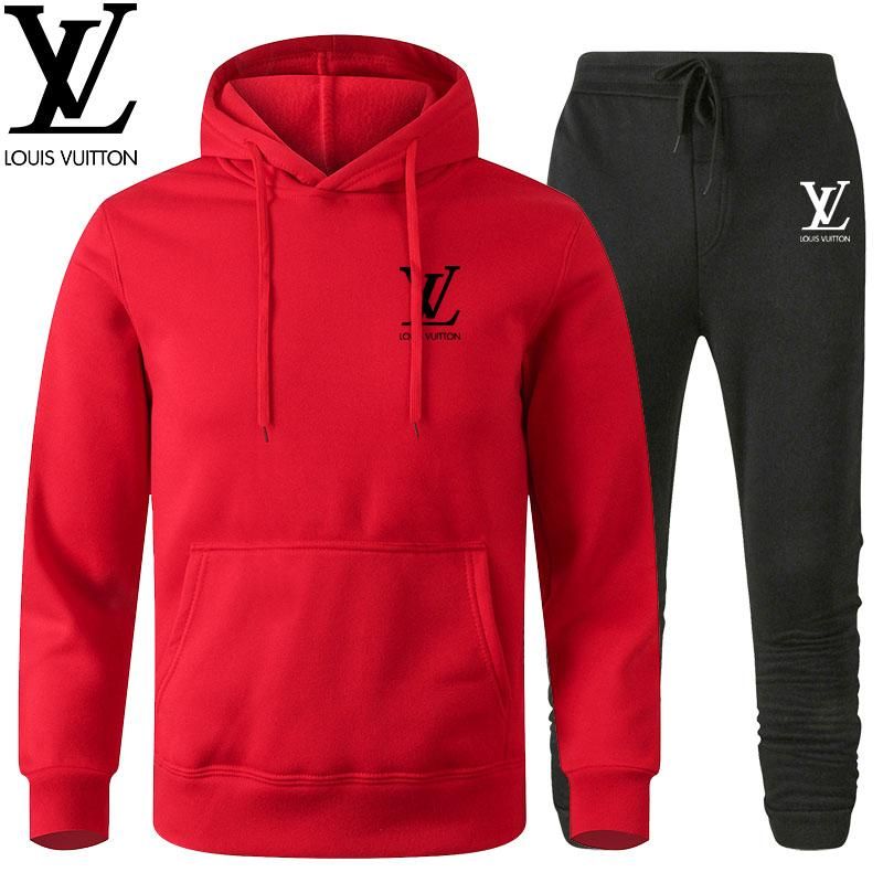 LOUIS VUITTON JOGGING SUIT $165 SIZES MED-2XL ( TAKING DEPOSITS OF $50 FOR  ORDERS ONLY)