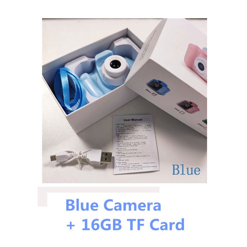16 GB blå kamera