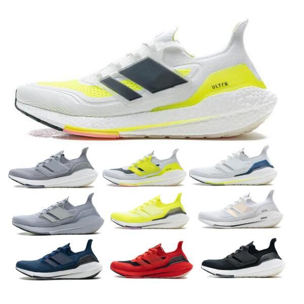 Ultraboost 21 UB 7.0 Men Women Running Shoes Sneaker 2021 New Arrival Tenis Trainer Cloud White 