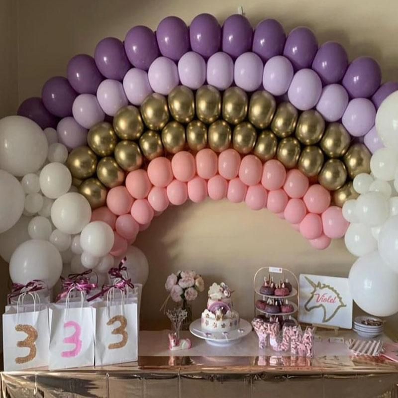 ballon blanc pastel 60 cm