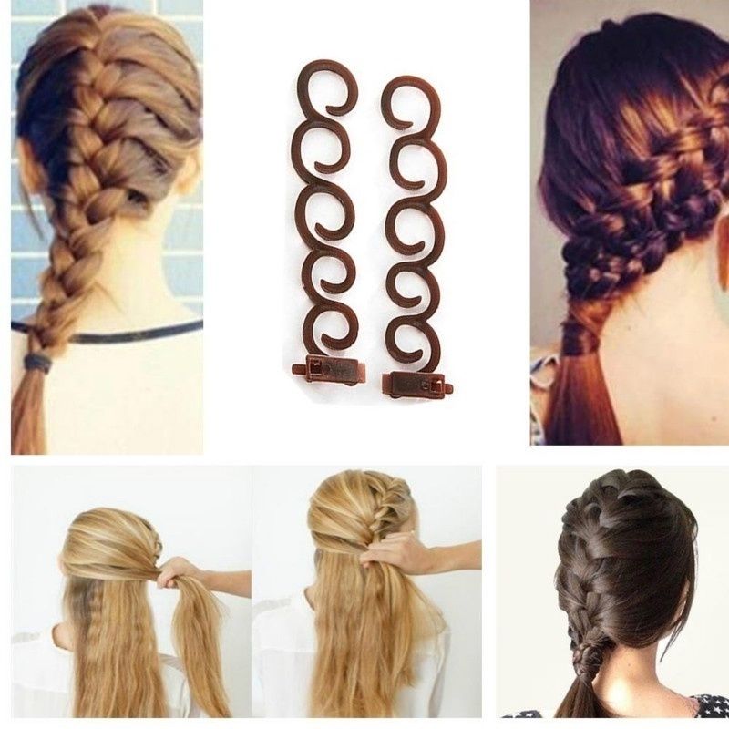 2pcs/lot Magic Lady Girl French Hair Braiding Tool Hair Twist Styling Clip Braider Roller Bun Maker DIY Hair Band Accessories 20 sets 2pcs/lot Magic Lady Girl French Hair Braiding Tool Hair Twist Styling Clip Braider Roller Bun Maker DIY Hair Band Accessories 20 sets
