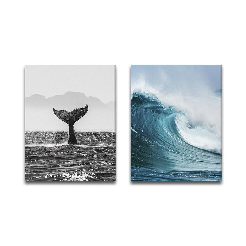 10x15cm No Frame 2 Pcs Set Bom valor