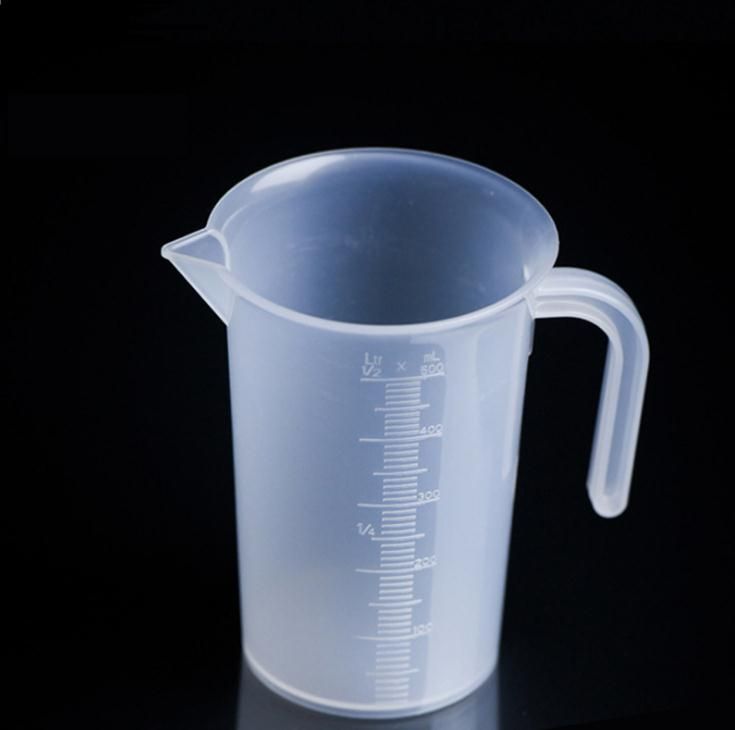 250ml/500ml/1000ml Lab Beaker Plastic Graduated Measuring Cup With ...