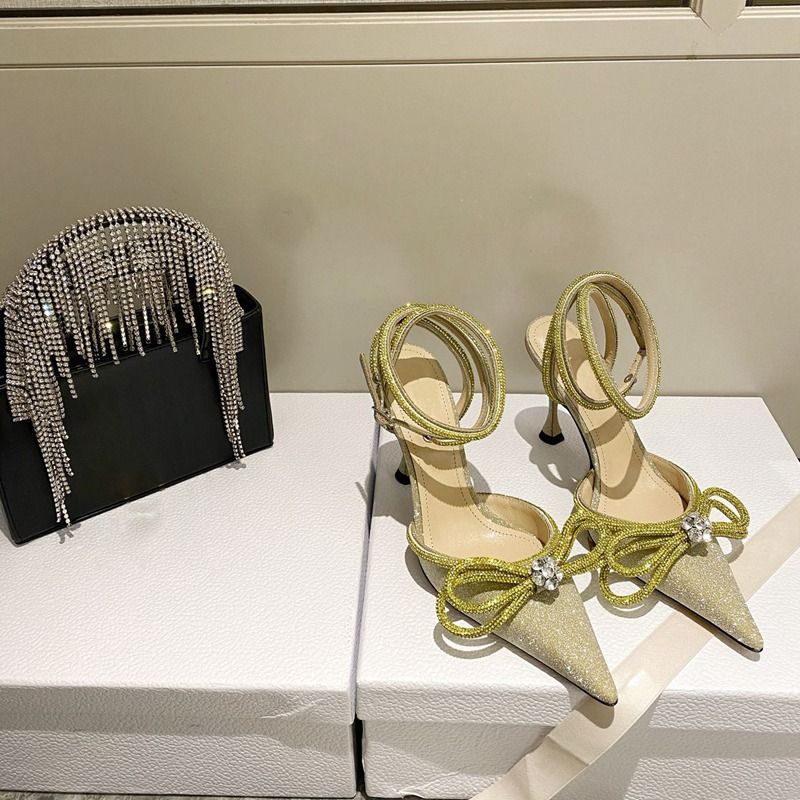 2021 Sexy Vrouwen Jurk Schoenen Bling Blings Pailletten Hakken Bruiloften  Pompen Puntschoen Slip Op Hoge Hiel Bruiloft Metalen Boog Diamant Glitter  Schoen Van Ruanzhongyuan666, 96,25 € |DHgate