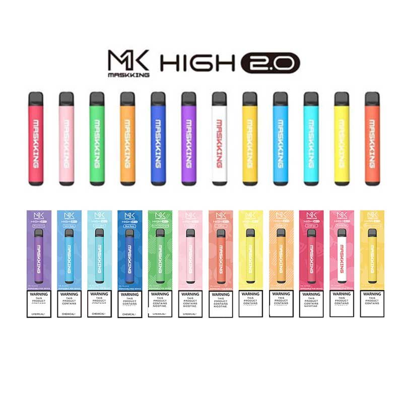 Compre Auténticos Maskking Altos 2.0 450puffs Maskking Vape Desechable E Cig Sistema De Monodosis De 370mAh Maskking 2.0 MK GT Pro Soplo Vaporizador Starter Kit A 2,68 € Del Ecigarette9 | Es.Dhgate.Com