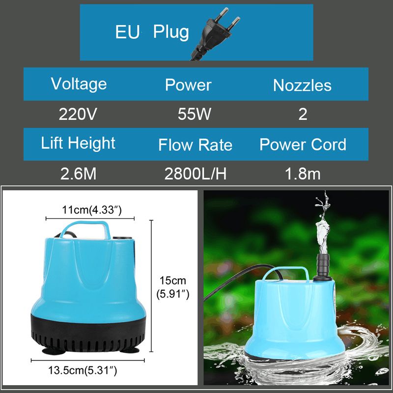 55W-الاتحاد الأوروبي-220V