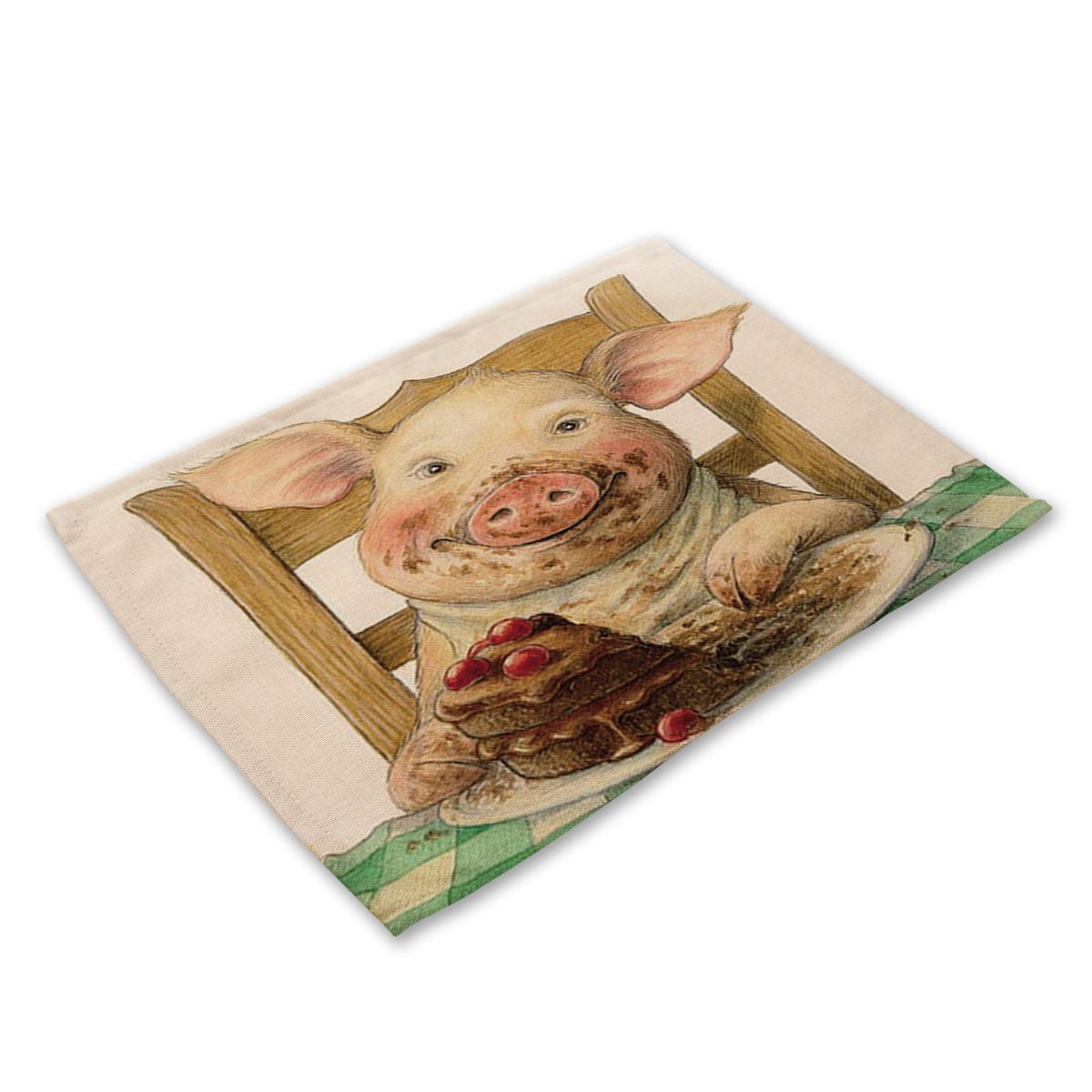 Carino Pig Stampa 10-circa 42cm x 32 centimetri