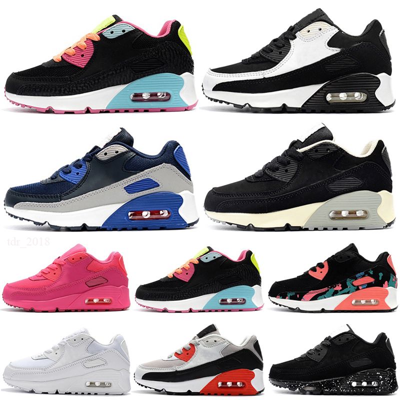 Compra Nike Air Max 90 Deportivas Para Niños Presto 90 II Zapatillas De  Correr Para Niños Negro Blanco Bebé Zapatilla Infantil 90 Zapatos  Deportivos Para Niños Niñas Niños Entrenador Barato | Entrega