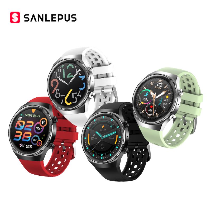 2022 Sanlepus Qs8 New Smart Watch With Dial Calls Men Women Waterproof  Smartwatch Fitness Bracelet For Android Huawei Apple - Smart Watches -  AliExpress