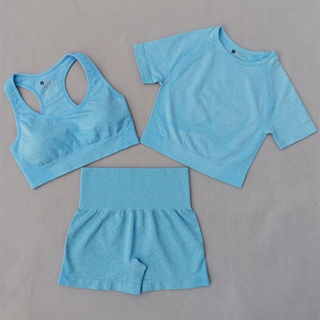 Sky Blue 3 PCs Set