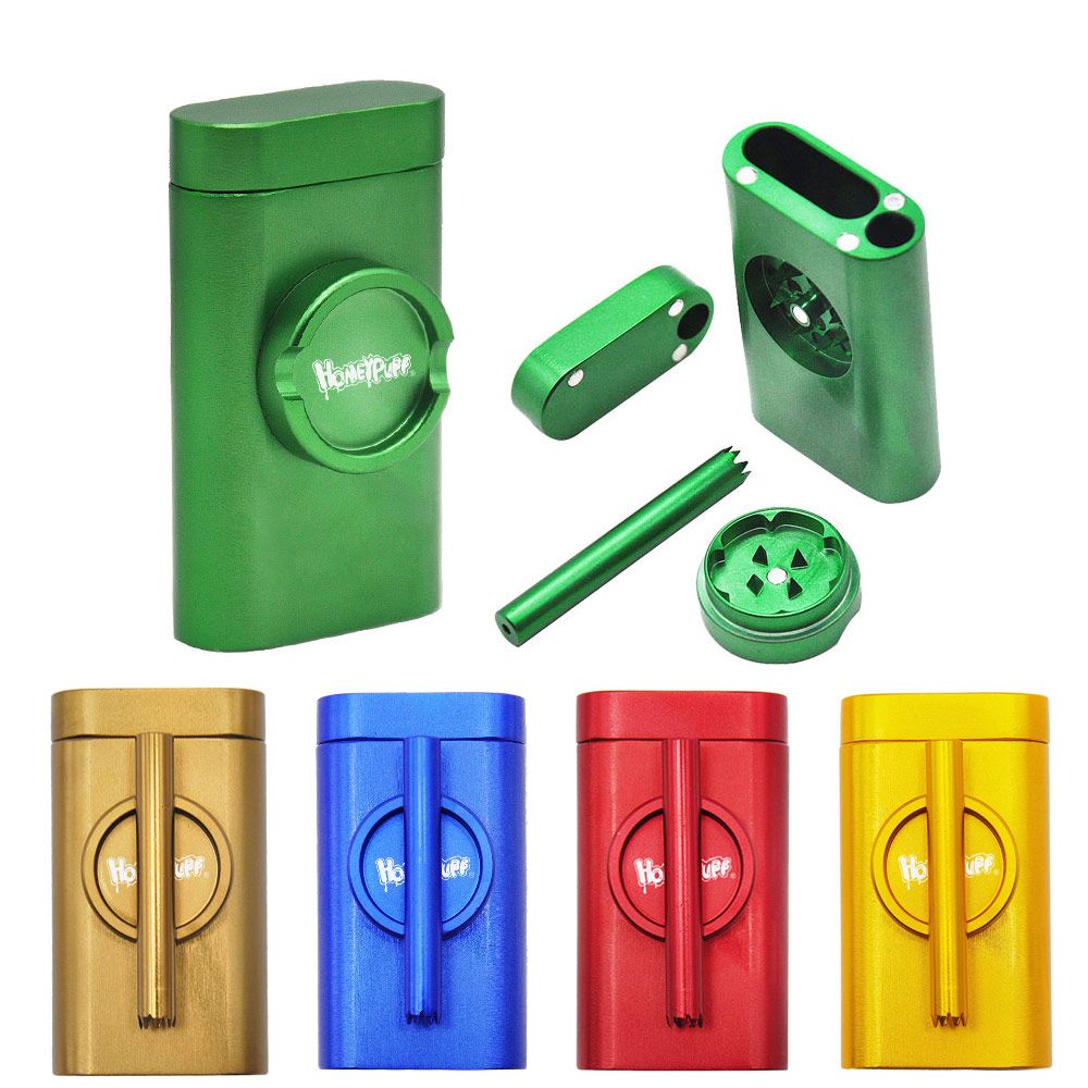 2020 Dugout Grinder Case Smoke Grinder Pipe Kit Combo Metal One Hitter