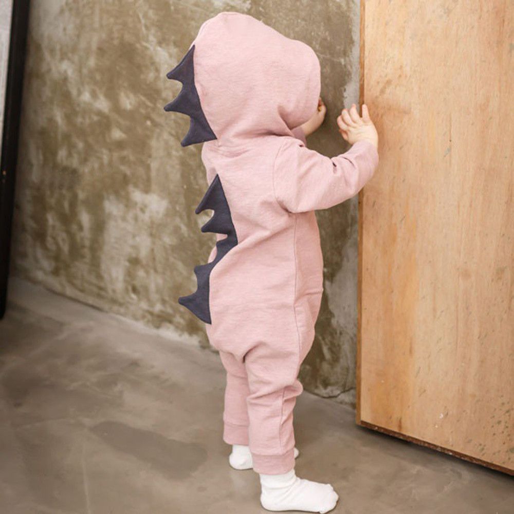 Infante Recém Nascido Roupas Kawaii Baby Boy Meninas Dinosaur Playsuit Com  Capuz De Algodão Manga Comprida Romper Macacão Infantil Conjuntos De  Inverno De $53,95