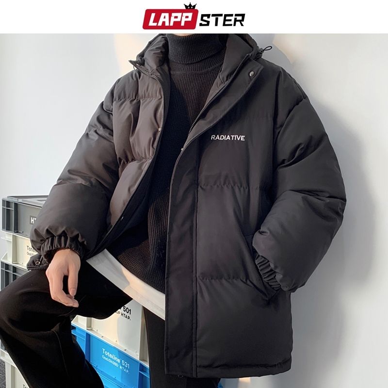 khaki bubble coat mens