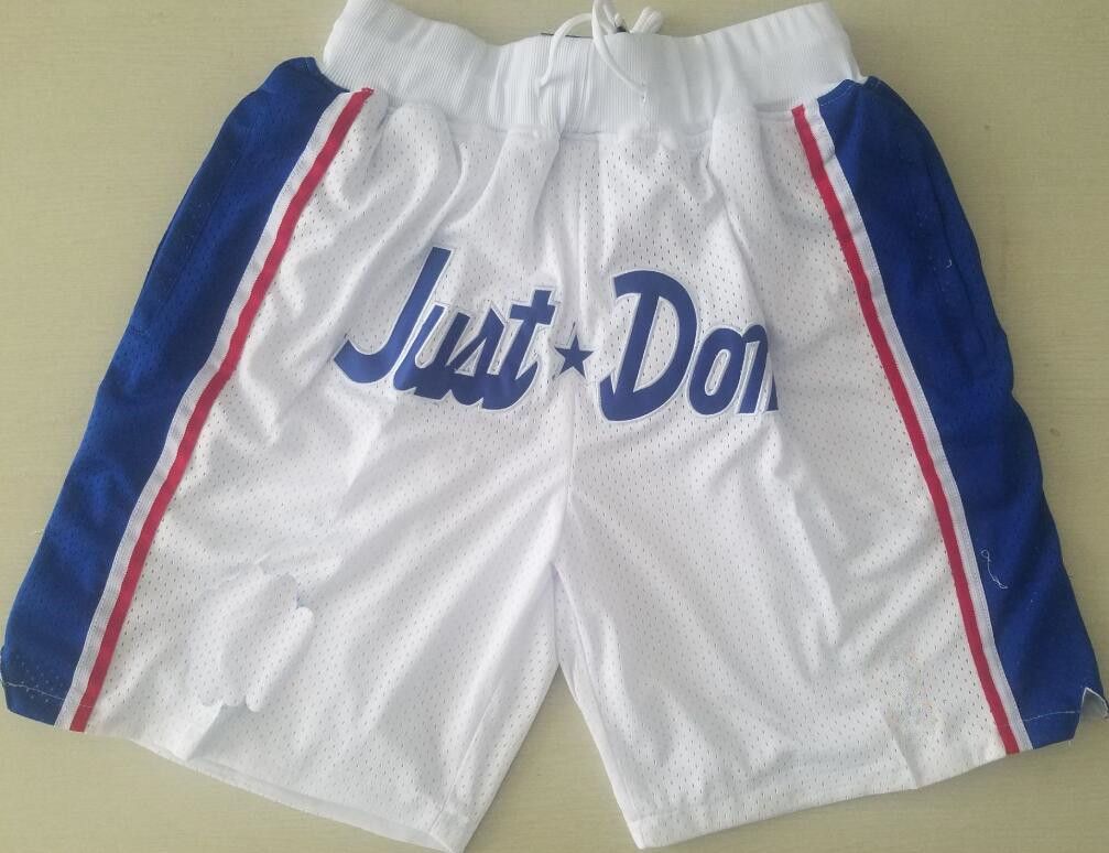 NBA_ 2021 Team Basketball Short Just Don Retro Co-Branded Sport Shorts Hip  Pop Pant With P''nba''jersey 