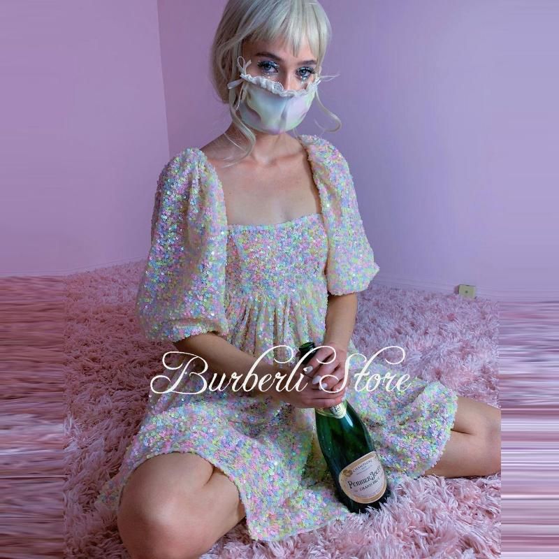 Compre Vestidos De Fiesta Dulce Colorido Caramelo Arco Iris Mujer Vestido  De Mujer Chispa Media Mangas Corto Verano Cumpleaños Vestidos De Baile  Vestidos Más Tamaño A 88,85 € Del Lotustoot | Es.Dhgate.Com