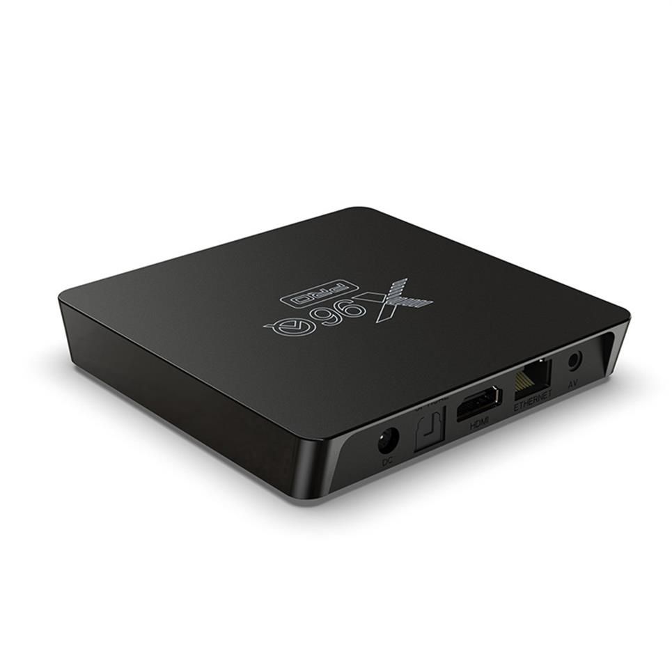 Boîtier X96Q 10.0/Boîte Smart TV 4K 1GB 8GB Quad-Core WiFi Google