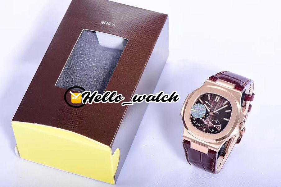 PFF 40mm Sport Mechanical Hand Winding Tourneau Watches With Moon Phase