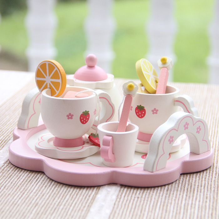 White Tea Set