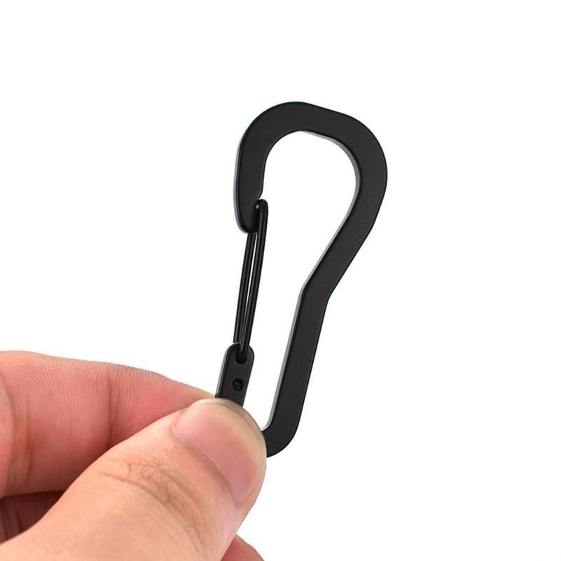 Details about   Question Mark Carabine r 8 Word With Lock Keychain Anti-theft Outdoor Camping 