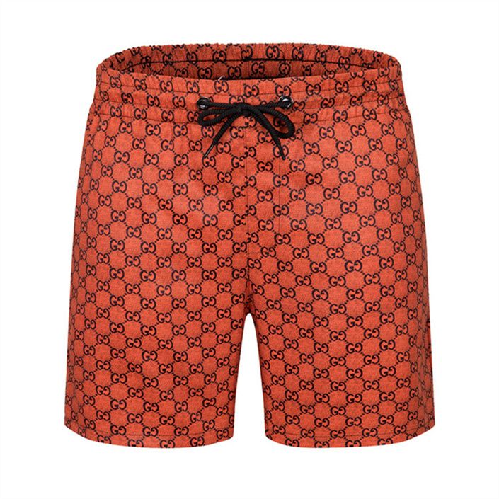 cortos para hombres pantalones de verano pantalones de malla cortos de largo amarillo