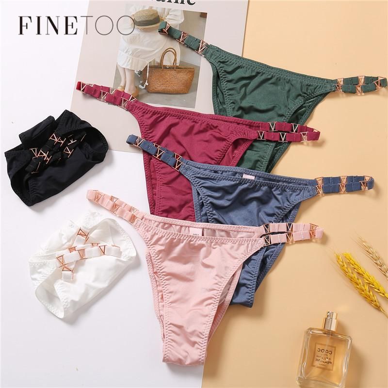 Compre Bragas De Las Mujeres Finetoo Finetoo Ropa Interior Sin Fisuras  Mujeres Tanga Lace Sexy Briefs G String Perrapos T Back Para Niñas A 15,03  € Del Sunflowery | Es.Dhgate.Com