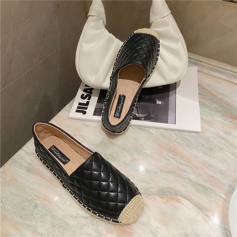 checkered boat shoes