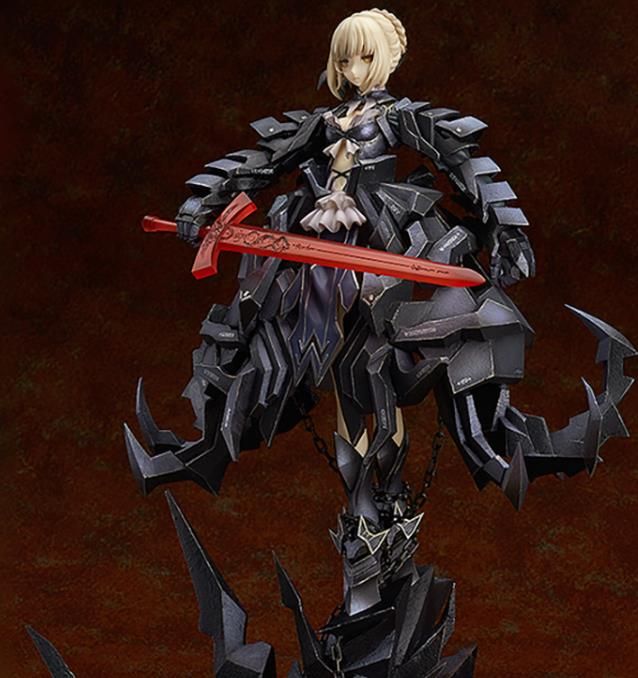 Acheter Anime Japonais Gsc Fate Stay Night Saber Alter Huke Figures Combats Noir Sabre Huke Pvc Figurine Anime Figure Modele De 47 94 Du App666a Fr Dhgate Com