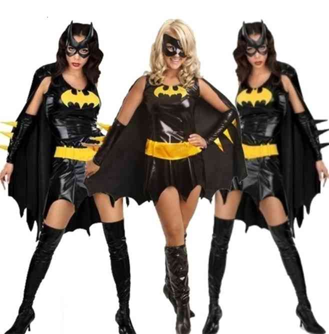 Disfraces De Halloween Para Mujeres Batman 2021 Devil Cosplay Uniforme  Nuevo Drama Etapa Traje De Bruja Azafata De 22,14 € | DHgate