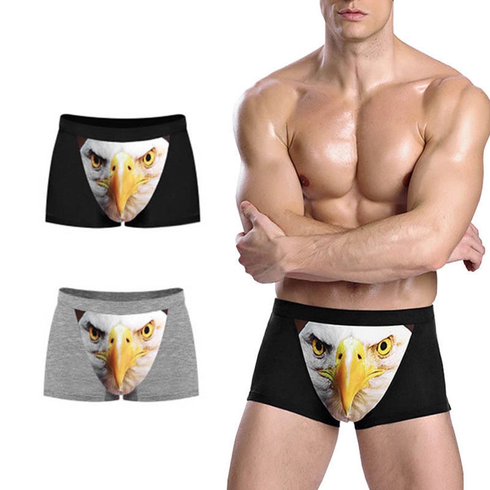 Bóxeador 3d De Algodón De Hombres Ropa Interior De Hombres Bóxeador 3d De Algodón De Hombres Ropa Interior De Hombres