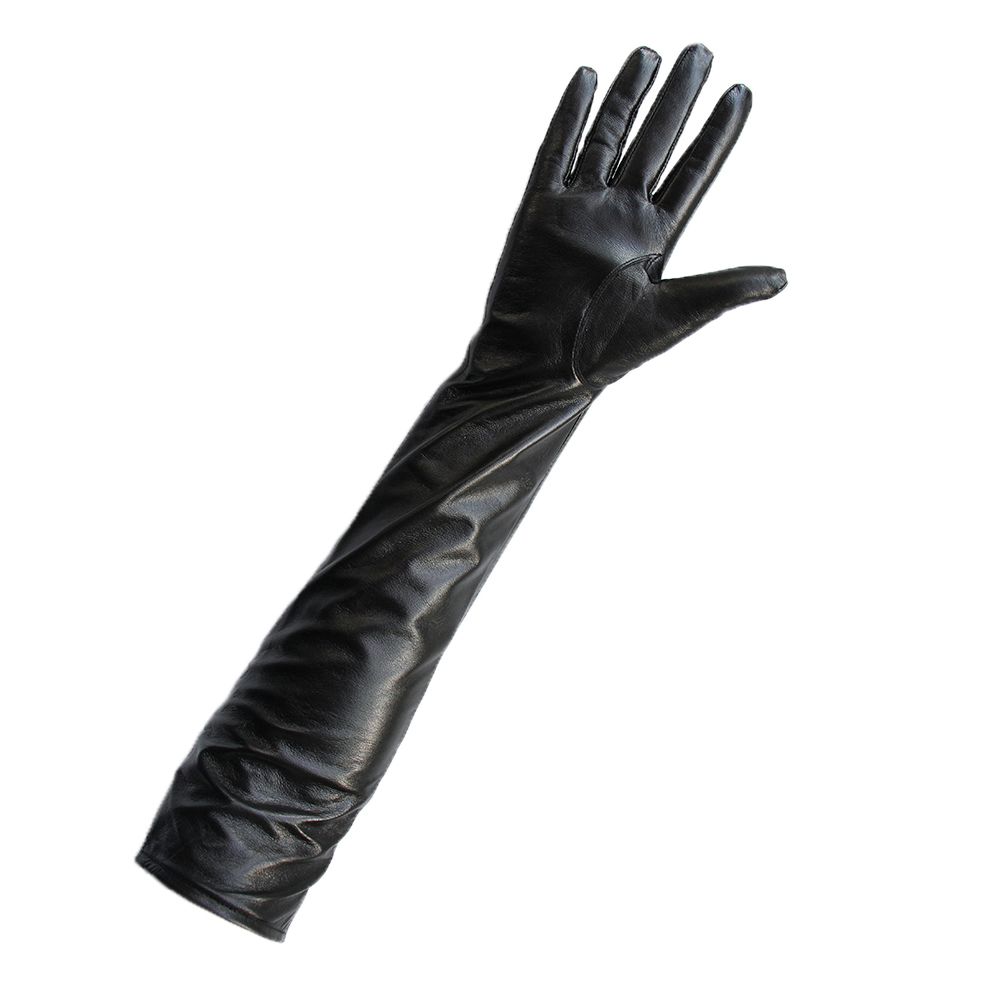 Wholesale Five Fingers Gloves At 37.32, Get Men Leather Long Gloves
