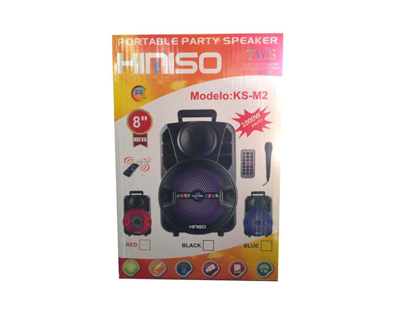MINI BOCINA PORTATIL KIMISO 1185 – LEVITEK