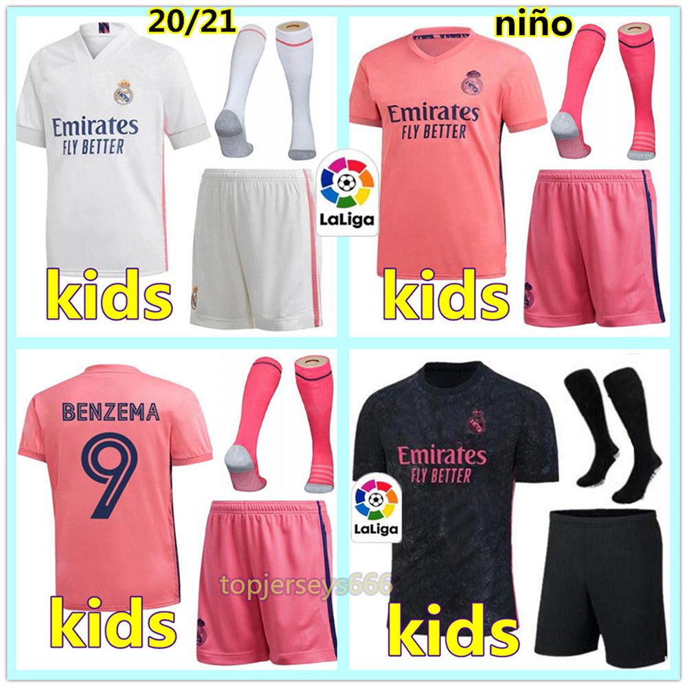 2021 Real Madrid Maillots Kids Football Kits 20 21 Real Madrid Kids Jerseys 2020 2021 Football Kit Soccer Jersey Camisetas De Madrid Real Nino From Topjerseys666 15 55 Dhgate Com