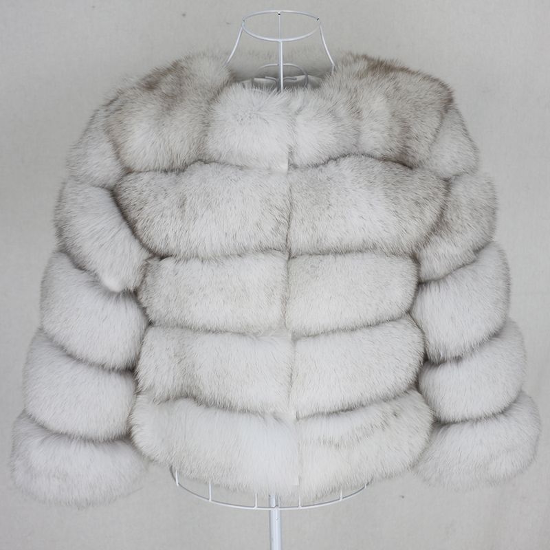 Big Fur-S grigio-bianco (Busto 92 cm)