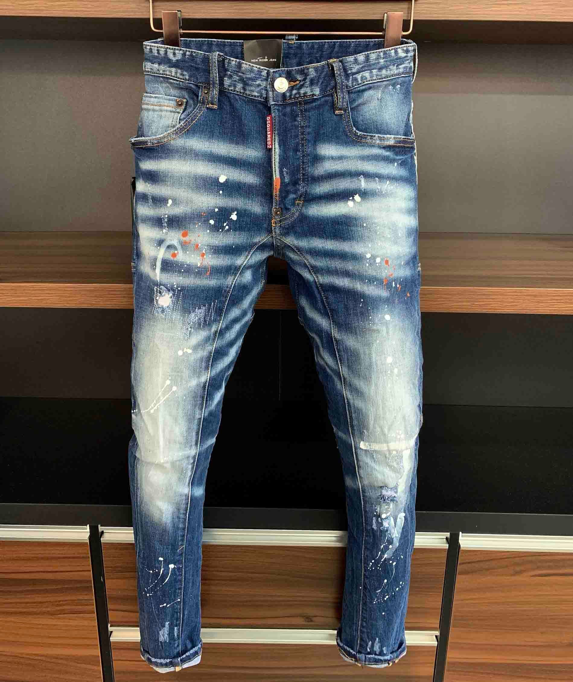 Slim Fit Mens Jeans EU Size 44 