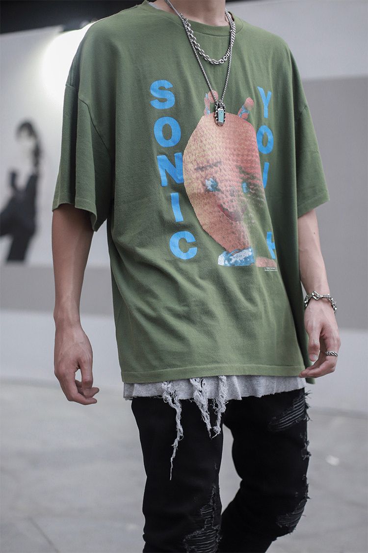 sonic youth vintage t shirt