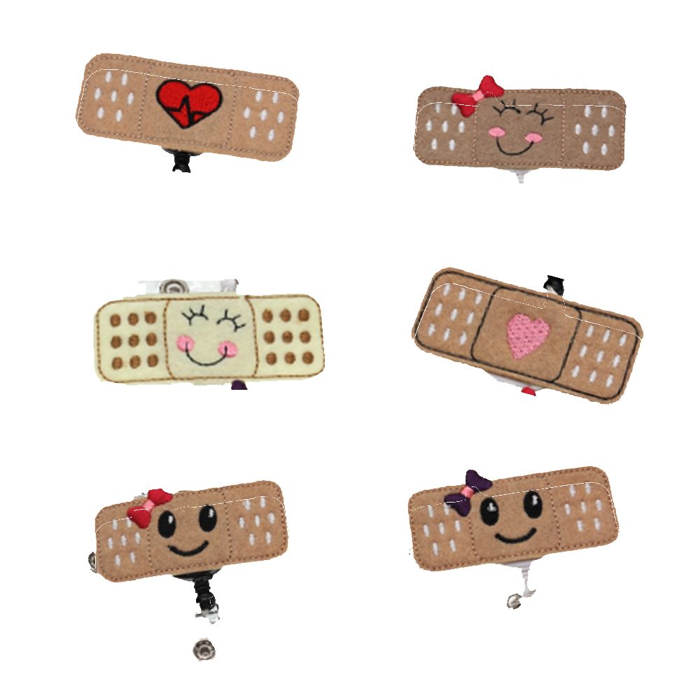 2021 Nursing Multi Styles Cute Bandaid Smile Face Medical Pin Doctor