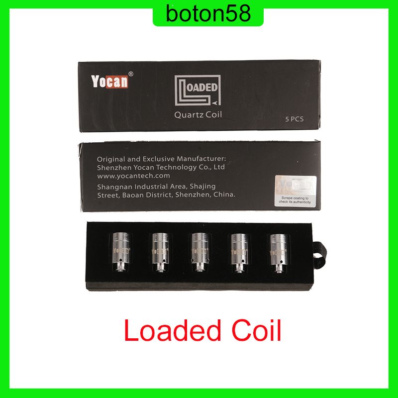 Loaded Coil Quartz Dual Coil QUAD Quartz Coil Pure Taste For Loaded Wax