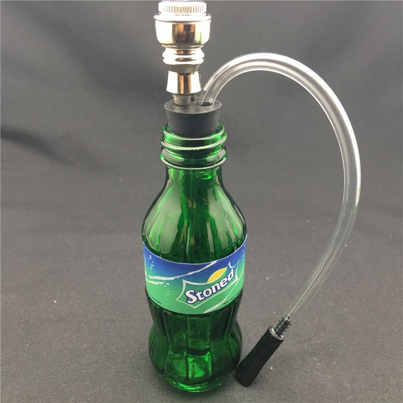 2021 Sprite Bottle Glass Bongs Hookah Ash Catchers Thick Pyrex Bongs