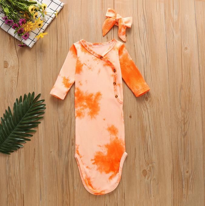 #4 tie dye newborn sleeping bag