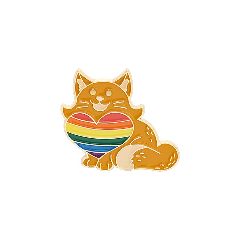 Colorful Rainbow Enamel Pins Stocktwits From Misszoe, 1.09