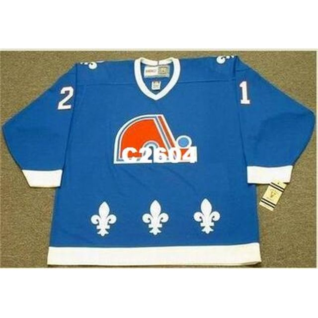 Peter Forsberg 1994 Quebec Nordiques Throwback Away NHL Hockey Jersey