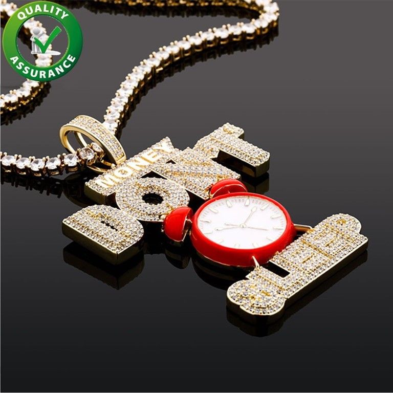 Designer Necklace Mens Jewelry Iced Out 