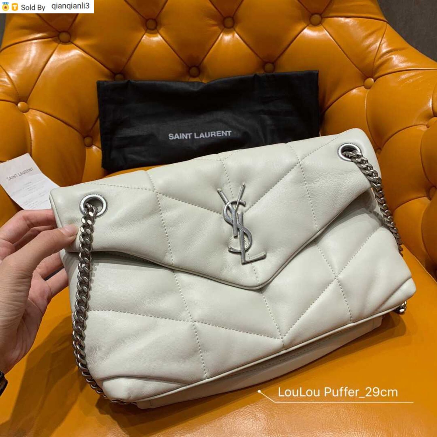ysl puffer medium bolsa