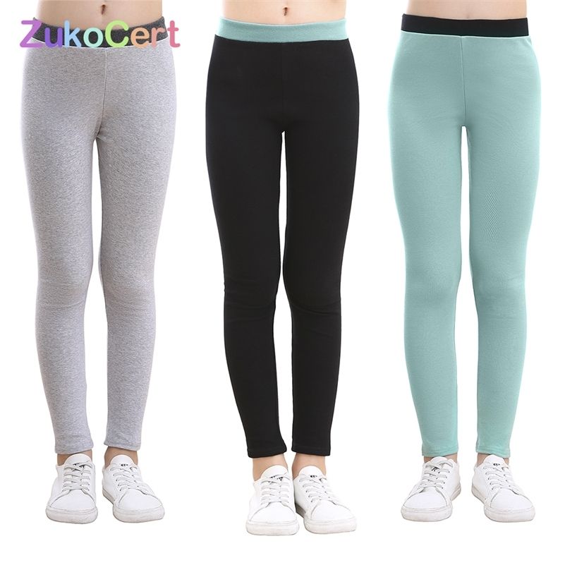 ZukoCert Warm Cotton Skinny Maternity Fleece Leggings For Teens