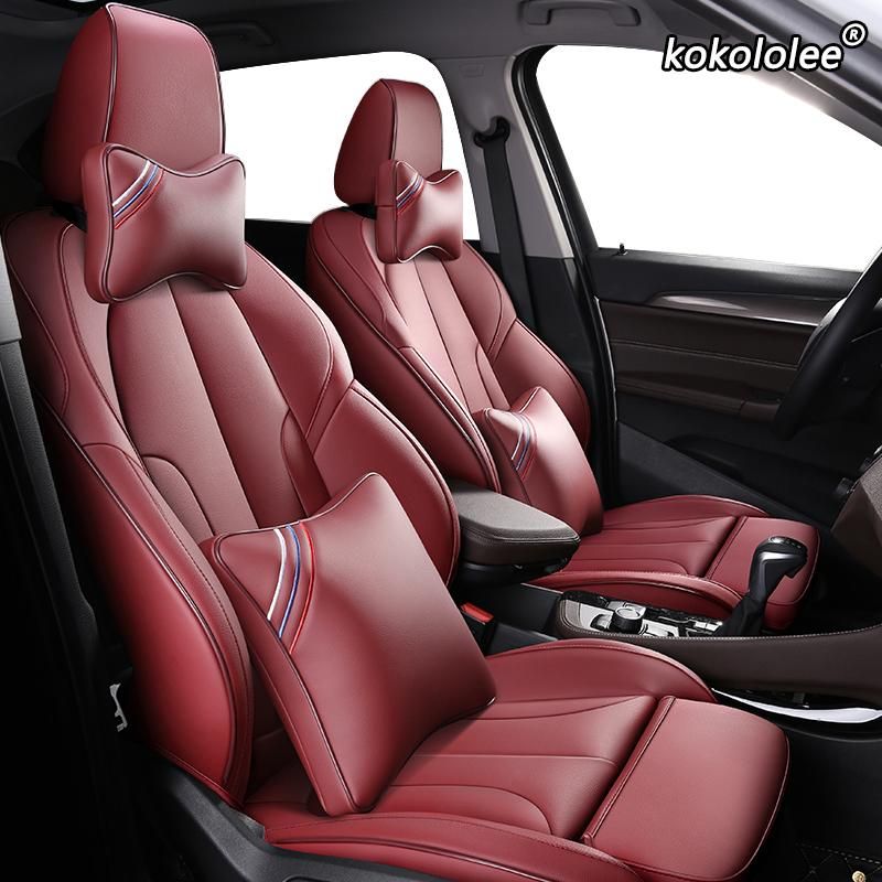 Kokololee Custom Leather Car Seat Covers For 3/4 Series E46 E90 E91 E92 E93  F30 F31 F34 F35 G20 G21 F32 F33 F36 Car Seats From Bestness, $294.88