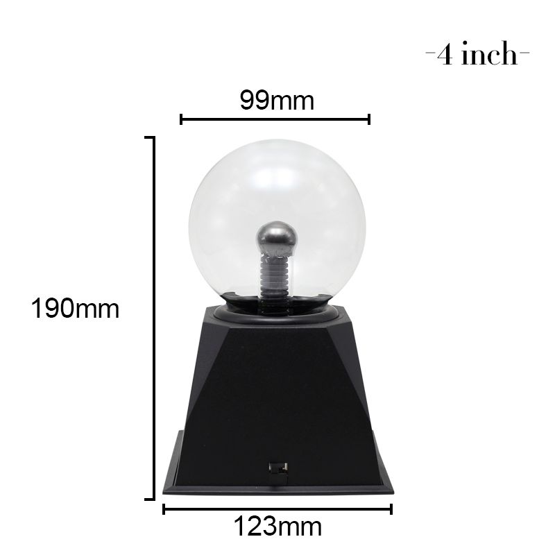 4 Inch-Eu Plug 220v