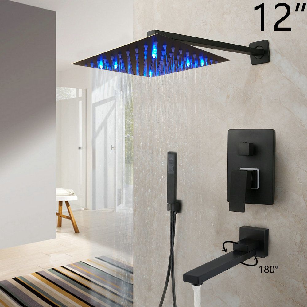 LED12 pouces Douche W2