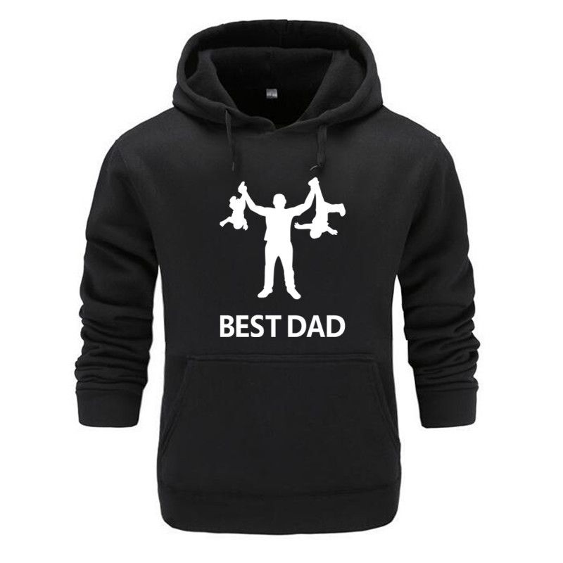 best dad ever moletom com capuz