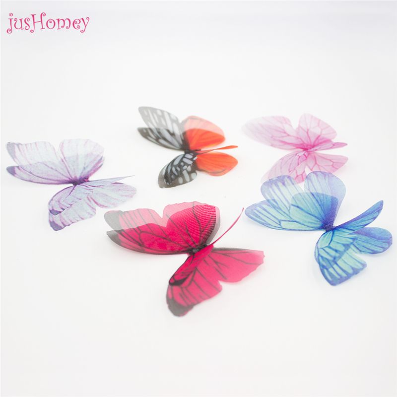 Download 2020 60mm Double Layer Organza Butterflies Craft Chiffon ...